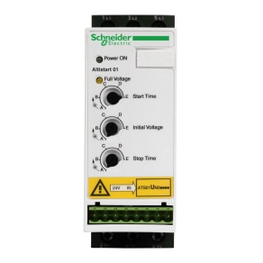 Schneider Electric Altistart 01 - ATSU01N212LT - lágyindító / lágyleállító U - hoz, 12A, 5,5kW, 3f, 200...480VAC