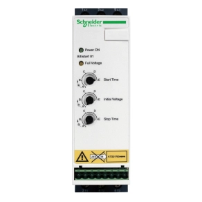 Schneider Electric Altistart 01 - ATS01N232QN - lágyindító / lágyleállító, 32A, 15kW, 3f, 380…415VAC, 2 vezérelt fázis