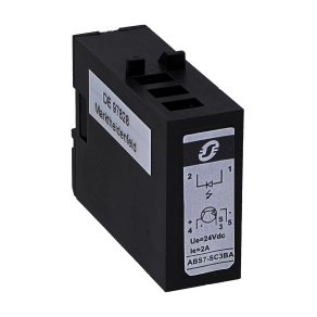 Schneider Electric Modicon ABE7 - ABS7SC3BA - relé, SSR, kimeneti, tekercs 24 VDC, kimenet 24 VDC, 2 A, 12mm
