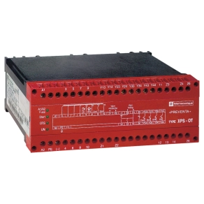   Schneider Preventa XPS OT biztonsági relé, túlfutás figyeléssel, 115 VAC XPSOT3444