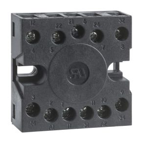   Schneider Electric Harmony Timer Relays - RE48ASOC11AR - IP20 csatlakozó aljzat with csavaros terminál csatl. on rear face