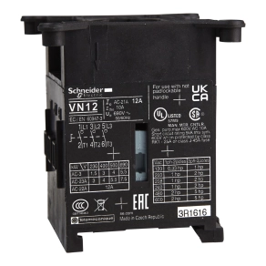   Schneider Electric TeSys Mini-Vario - VN12 - 3 pólusú kapcsolótest, 12A