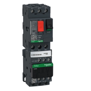 Schneider Electric TeSys - GV2DM116BD - Komplett motorindító, 1 - es típusú koordináció, 9…14A