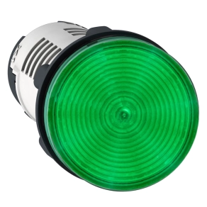   Schneider Electric Harmony XB7 - XB7EV03BP - monolitikus Ø22 jelzőlámpa, zöld, LED, 24VAC/DC