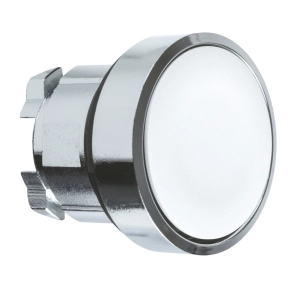   Schneider Electric Harmony XB4 - ZB4BA1 - fém nyomógomb fej, Ø22, visszatérő, fehér