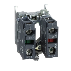   Schneider Electric Harmony XB4 - ZB4BZ105 - fém rögzítőaljzat és érintkezőblokk, 1NO+1NC