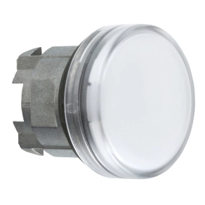   Schneider Electric Harmony XB4 - ZB4BV01 - fém jelzőlámpa fej, Ø22, BA9s izzós jelzőlámpához, fehér
