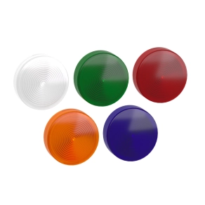   Schneider Electric Harmony XB4 - ZB4BV003 - fém jelzőlámpa fej, Ø22, LED jelzőlámpához, 5 választható színű lencse