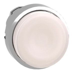   Schneider Electric Harmony XB4 - ZB4BW113 - fém világító nyomógomb fej, Ø22, visszatérő, LED-es, kiemelkedő, fehér