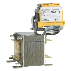  Schneider Electric Altivar 31 - VZ1L018UM20 - Hálózati fojtó, 2 mH, 18A, 1 fázis, ATV320 (1f 1,1-2,2kW) és Lexium hajtásokhoz