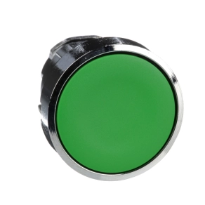   Schneider Electric Harmony XB4 - ZB4BA3 - fém nyomógomb fej, Ø22, visszatérő, zöld