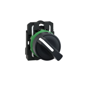 Schneider Electric Harmony XB5 - XB5AD21 - komplett műanyag választókapcsoló, Ø22, 2 állású, 1NO