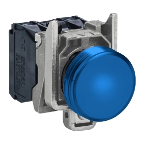   Schneider Electric Harmony XB4 - ATEX D - XB4BVB6EX - kerek jelzőlámpa Ø 22 - IP65 - kék - LED - 24 V - ATEX