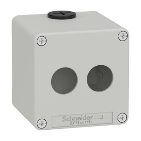   Schneider Electric Harmony XAP, XB2 SL - XAPD1502 - üres, vezérlődoboz, 2 furattal, szürke