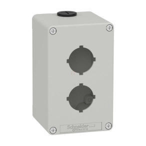   Schneider Electric Harmony XAP - XAPD2602 - üres tokozat, szürke, 2 lyuk, M20