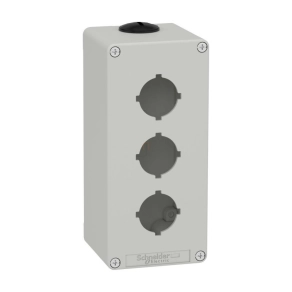   Schneider Electric Harmony XAP - XAPD3603 - üres tokozat, szürke, 3 lyuk, M25