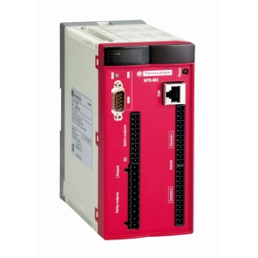   Schneider Electric Preventa XPS MC - XPSMC16ZC biztonsági vezérlő, 16 biztonsági bemenet, 6 szilárdtest kimenet, 2x2 relé kimenet, CANopen