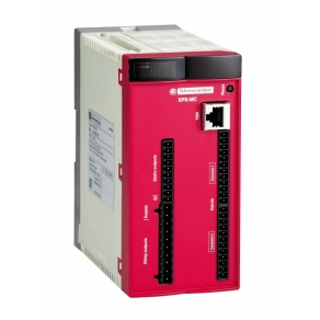   Schneider Electric Preventa XPS MC - XPSMC16ZP - biztonsági vezérlő, 16 biztonsági bemenet, 6 szilárdtest kimenet, 2x2 relé kimenet, Profibus