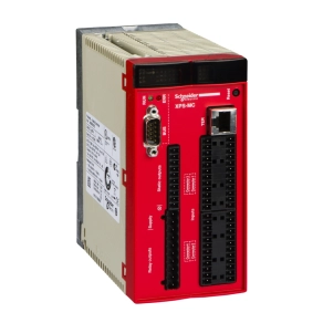   Schneider Electric Preventa XPS MC - XPSMC32ZC biztonsági vezérlő, 32 biztonsági bemenet, 6 szilárdtest kimenet, 2x2 relé kimenet, CANopen