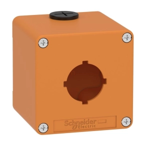   Schneider Electric Harmony XAP - XAPO1601 - üres tokozat, narancs, 1 lyuk, M20