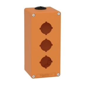   Schneider Electric Harmony XAP - XAPO3603 - üres tokozat, narancs, 3 lyuk, M25