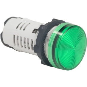   Schneider Electric Harmony XB7 - XB7EV03GP - monolitikus Ø22 jelzőlámpa, zöld, LED, 120VAC