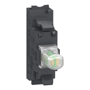 Schneider Electric Harmony XB4 - ZBVJ15 - Harmony jelzőlámpa világító modul, LED, 12VAC/DC, fehér, rugós csatlakozó