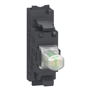   Schneider Electric Harmony XB4 - ZBVB15 - jelzőlámpa világító modul, LED, 24VAC/DC, fehér, rugós csatlakozó