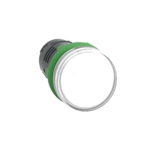   Schneider Electric Harmony XB5 - XB5EVB1 - műanyag monolitikus LED jelzőlámpa, Ø22, 24VAC/DC, fehér