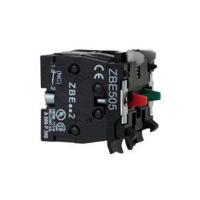   Schneider Electric Harmony XB4/XB5 - ZBE505 - érintkező blokk, 1NO+1NC, nagyteljesítményű, 10A, csavaros csatlakozó