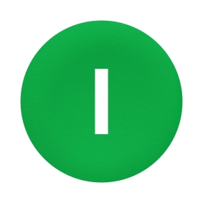  Schneider Electric Harmony XB4 - ZBA7331 - Ø22 nyomógomb zöld tető jelölt I, kettősfejű készülékhez