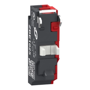   Schneider Electric Harmony XB4/XB5 - ZBE1025TQ - érintkező blokk, 1NC, rugós csatlakozó, MOQ: 100db