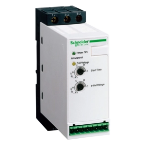 Schneider Electric Altistart 01 - ATS01N125FT - lágyindító, 1f - 230VAC - 25A - 2,2kW / 3f - 400VAC - 25A - 11kW, 1 vezérelt fázis