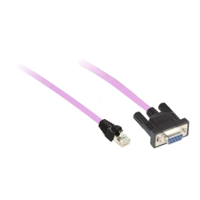   Schneider Electric Twido - TCSCCN4F3M05T - CANonen kábel, SUB-D 9 / RJ45, 0,5m