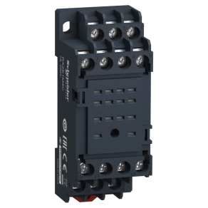   Schneider Electric Harmony Electromechanical Relays - RXZE1M4C - Easy relé aljzat, 4 érintkezős reléhez
