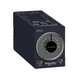   Schneider Electric Harmony Timer Relays - REXL2TMP7 - dugaszolható bekapcsolás késleltető időrelé, A funkció, 2CO, 5A, 230VAC