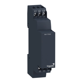   Schneider Electric Harmony Control Relays - RM17TG00 - háromfázisú fázisfigyelő relé, 1CO, 5A, 208…480VAC