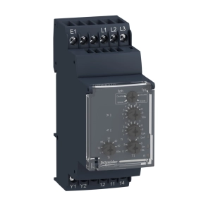 Schneider Electric Harmony Control Relays - RM35BA10 - szivattyúvezérlő relé, 1f - 3f, 1CO, 5A, 208…480VAC vagy 230VAC