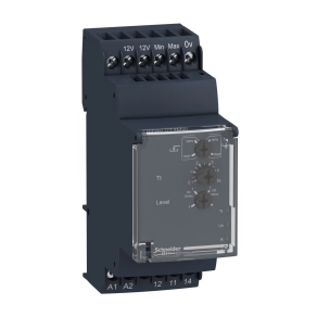 Schneider Electric Harmony Control Relays - RM35LV14MW - folyadékszint - figyelő relé, diszkrét érzékelőhöz, 2CO, 5A, 24…240VAC/DC