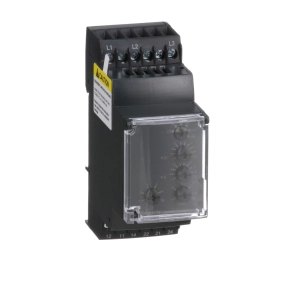 Schneider Electric Harmony Control Relays - RM35TF30 - háromfázisú fázis - és feszültségfigyelő relé, 2NO, 5A, 220…480VAC