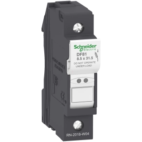   Schneider Electric TeSys DF, LS1/GK1 - DF81 - Biztosíték tartó 1P 25A biztosítékhoz