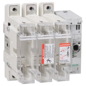   Schneider Electric TeSys GS - GS2N3 - Biztosítóbetétes megszakító szakaszoló