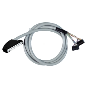   Schneider Electric Modicon ABE7 - ABFH34M100 - kábel, 40 eres, FCN 40 - 2xHE10 20, Telefast - M340/X80 csatlakoztatáshoz, 1m