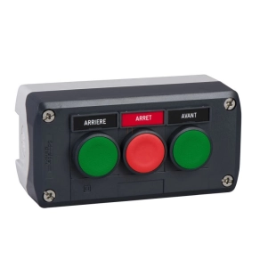   Schneider Electric Harmony XALD - XALD311H29H7 - komplett vezérlő, szürke, Ø22 mm nyomógombokkal