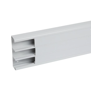   Legrand DLP-S kábelcsatorna 180x50 mm, hajlékony fedéllel, 3 rekeszes, szürke - 75804
