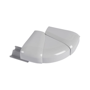   Legrand állítható külső könyök 80–120° szürke 80×50 mm kábelcsatornához - 75815
