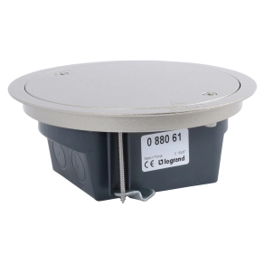   Legrand IP66-os padlódoboz, levehető fedővel, rozsdamentes acél borítással, 4 modul befogadására - 88061