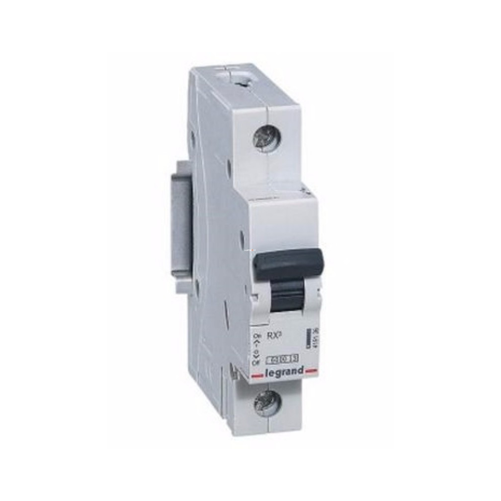 Legrand kismegszakító 1P B 10A 6kA RX3 (419134)