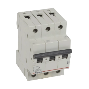 Legrand RX3 kismegszakító 3P C25 6000A BIC - 419237