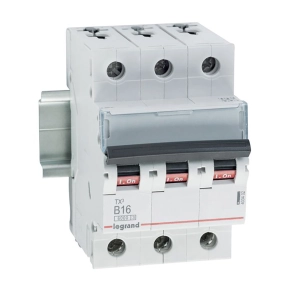Legrand TX3 kismegszakító 3P B16 6000A/6kA BIC - 403402